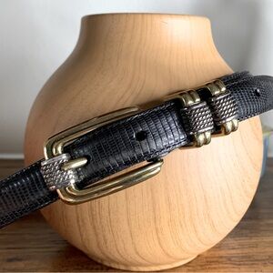 Brighton Classics Black Belt Size 30 Medium